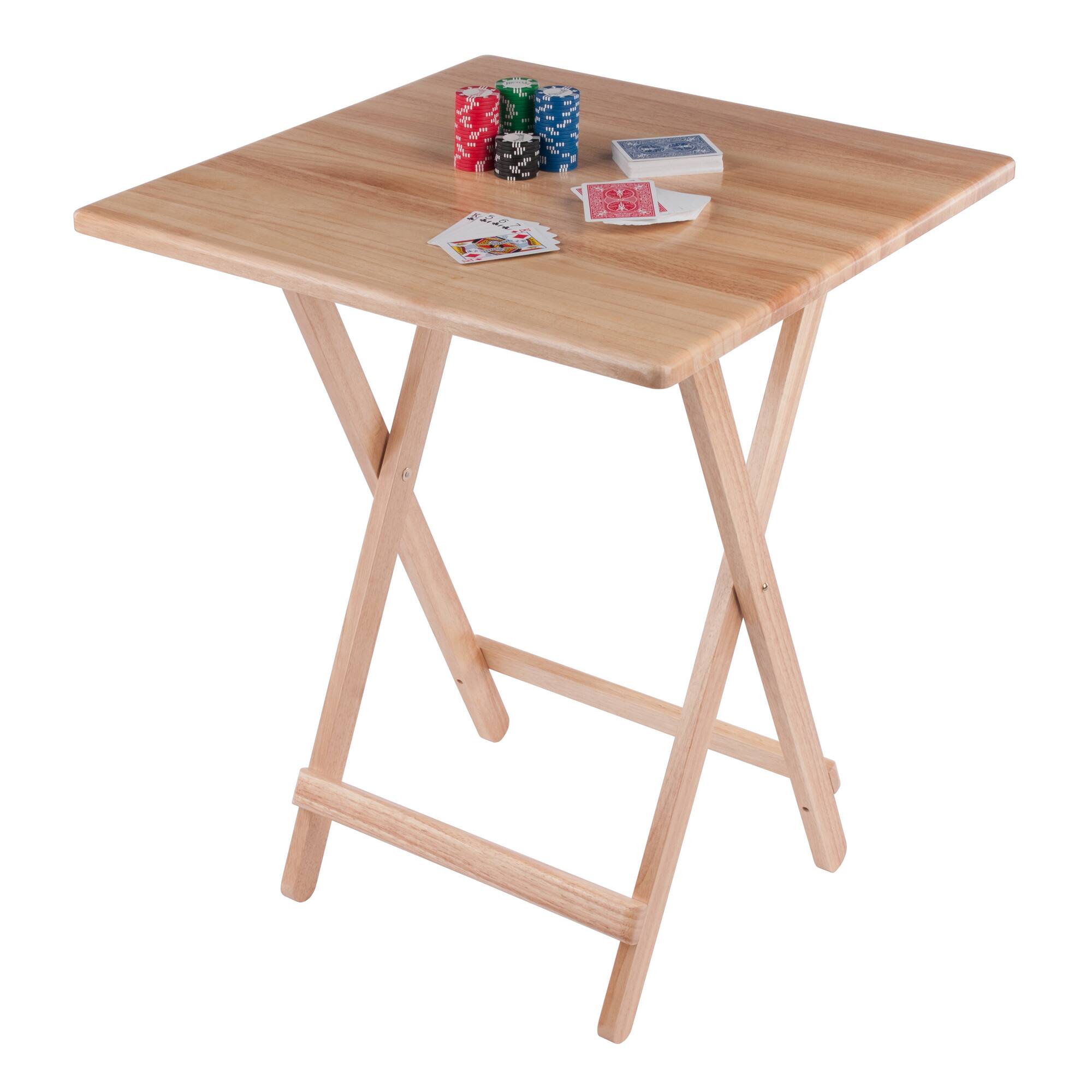 Alt View 10. Winsome Wood - Delaney Folding Table - Natural.