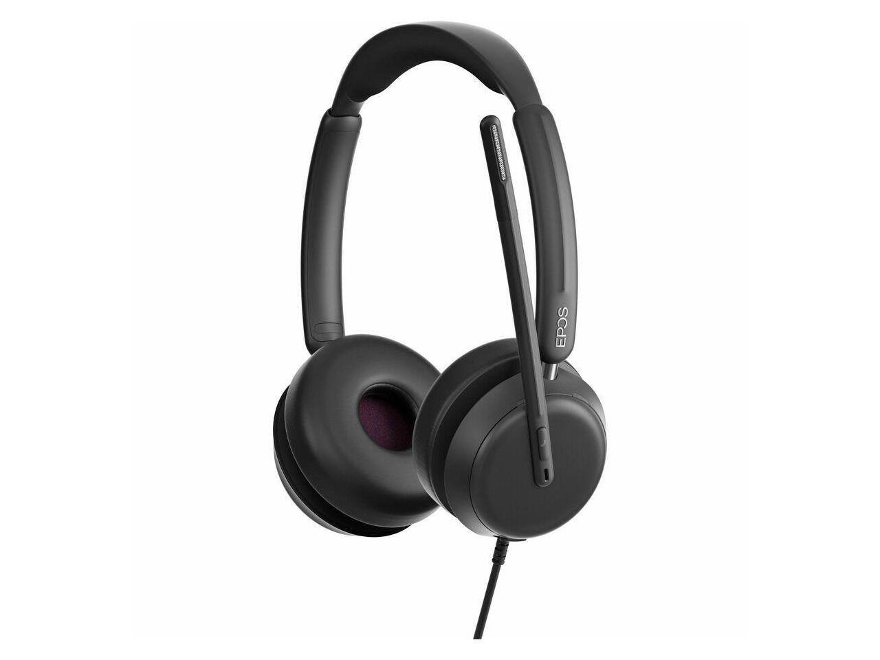 Alt View 7. EPOS - EPOS IMPACT 860 Headset - USB C, Noise Canceling, Stereo, Wired - Red.