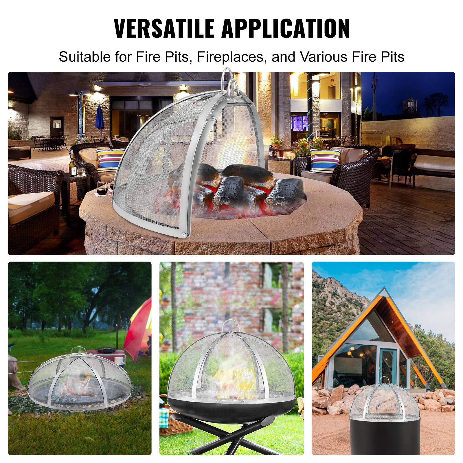 VERSATILE APPLICATION  
Suitable for Fire Pits, Fireplaces, and Various Fire Pits