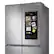 Alt View 12. Samsung - 23 cu. ft. 4-Door Flex Counter Depth Smart Refrigerator with Family Hub - Stainless Steel.