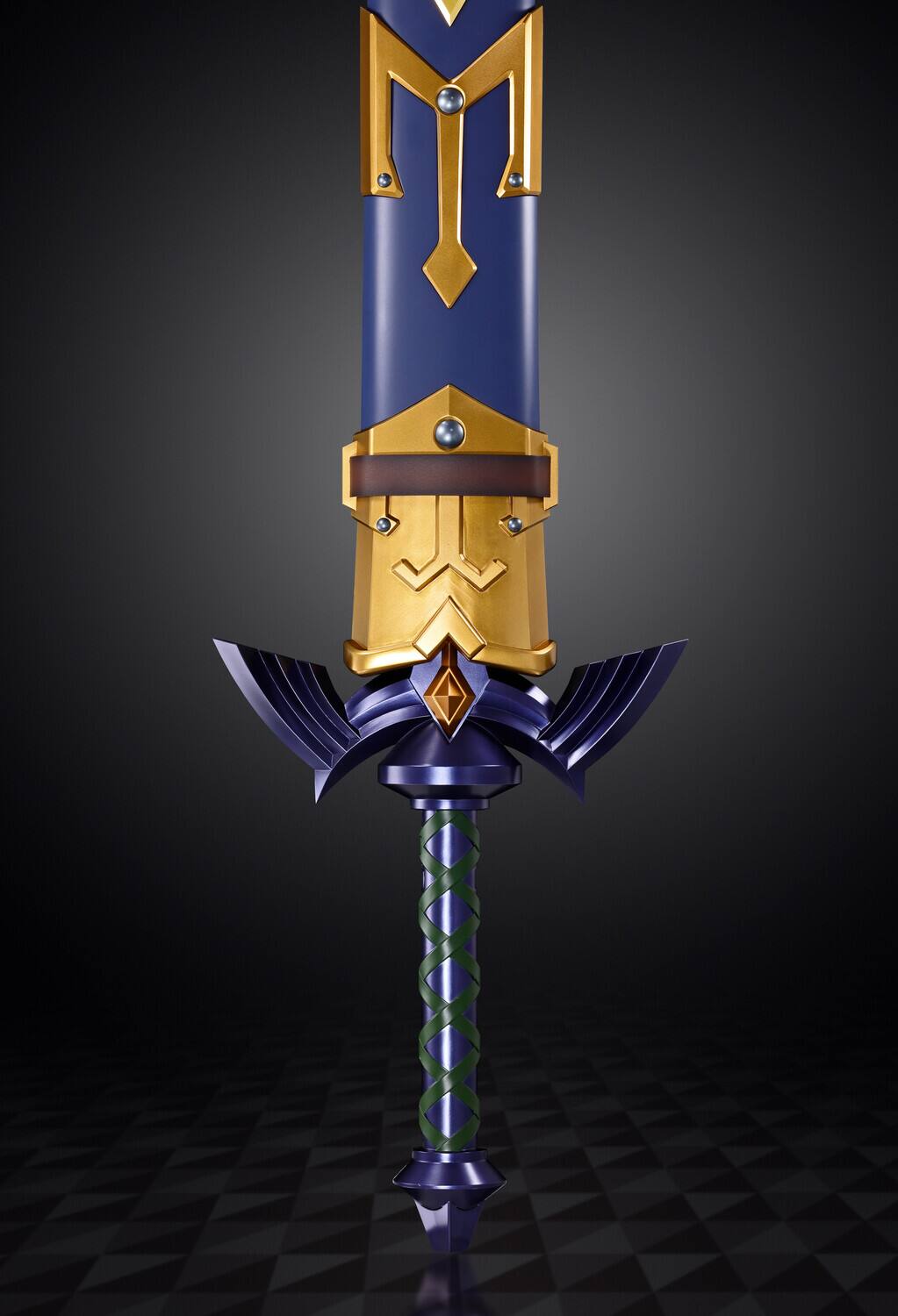 Alt View 3. Bandai - Tamashii Nations - The Legend of Zelda - Proplica - Master Sword   - Collectibles - Multicolor.