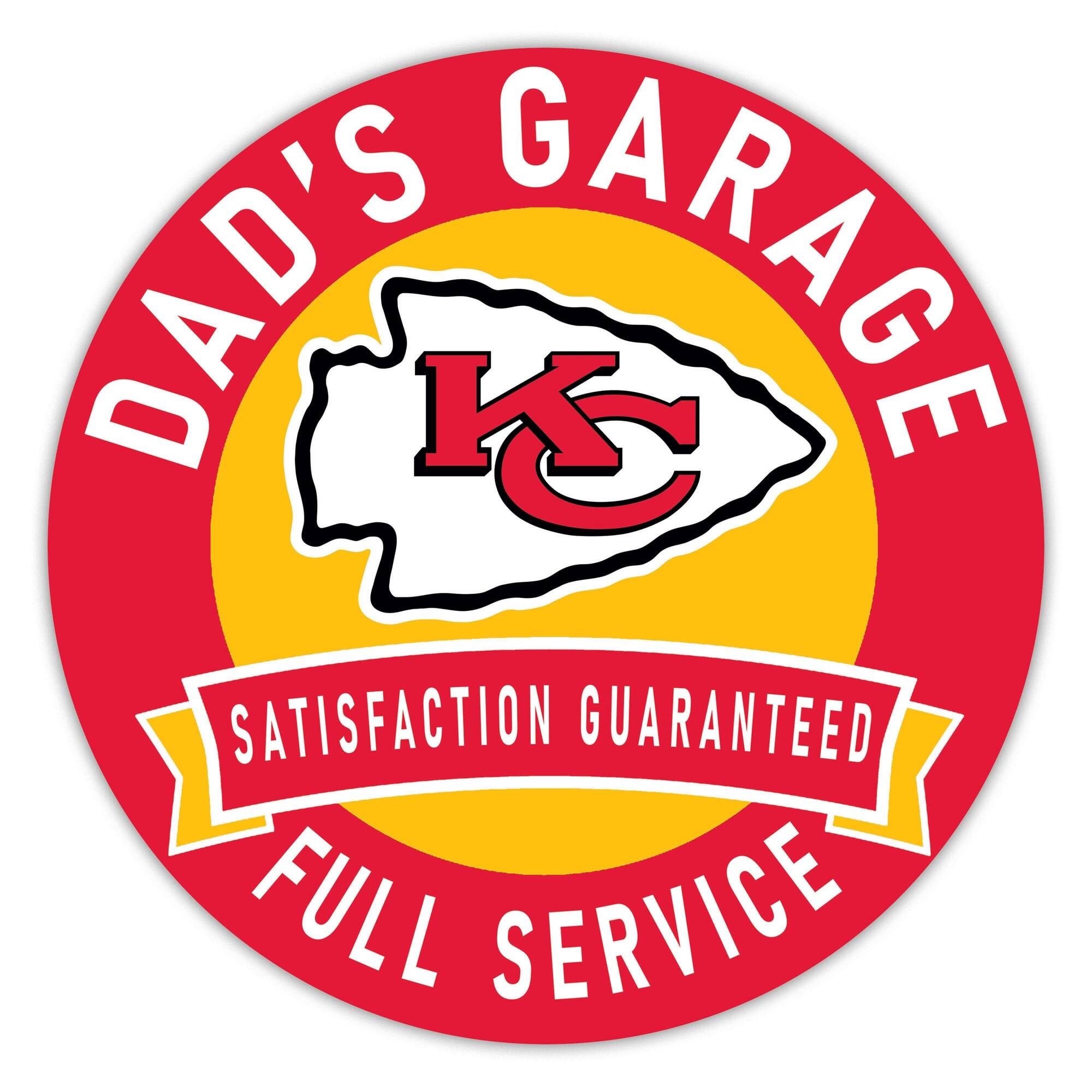 DAD'S GARAGE  
SATISFACTION GUARANTEED  
FULL SERVICE