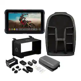 Atomos - Ninja V 5-Inch HDR Daylight Viewable Portable Monitor/Recorder Bundle