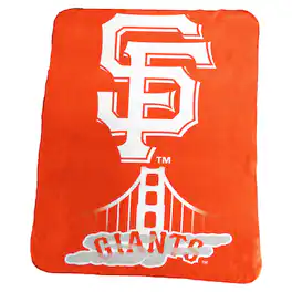 Logo Brands - San Francisco Giants 50" x 60" City Connect Classic Fleece Throw Blanket - Multicolor
