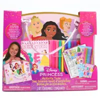 Tara Toys - Activity Tote - Disney Princess, All-In-1 Tote, Color, Sticker - Front_Zoom