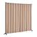 Alt View 4. VEVOR - Room Divider, Portable Panel Room Divider with Wheels Curtain Divider Stand, Freestanding Room Divider Privacy Screen - Brown.