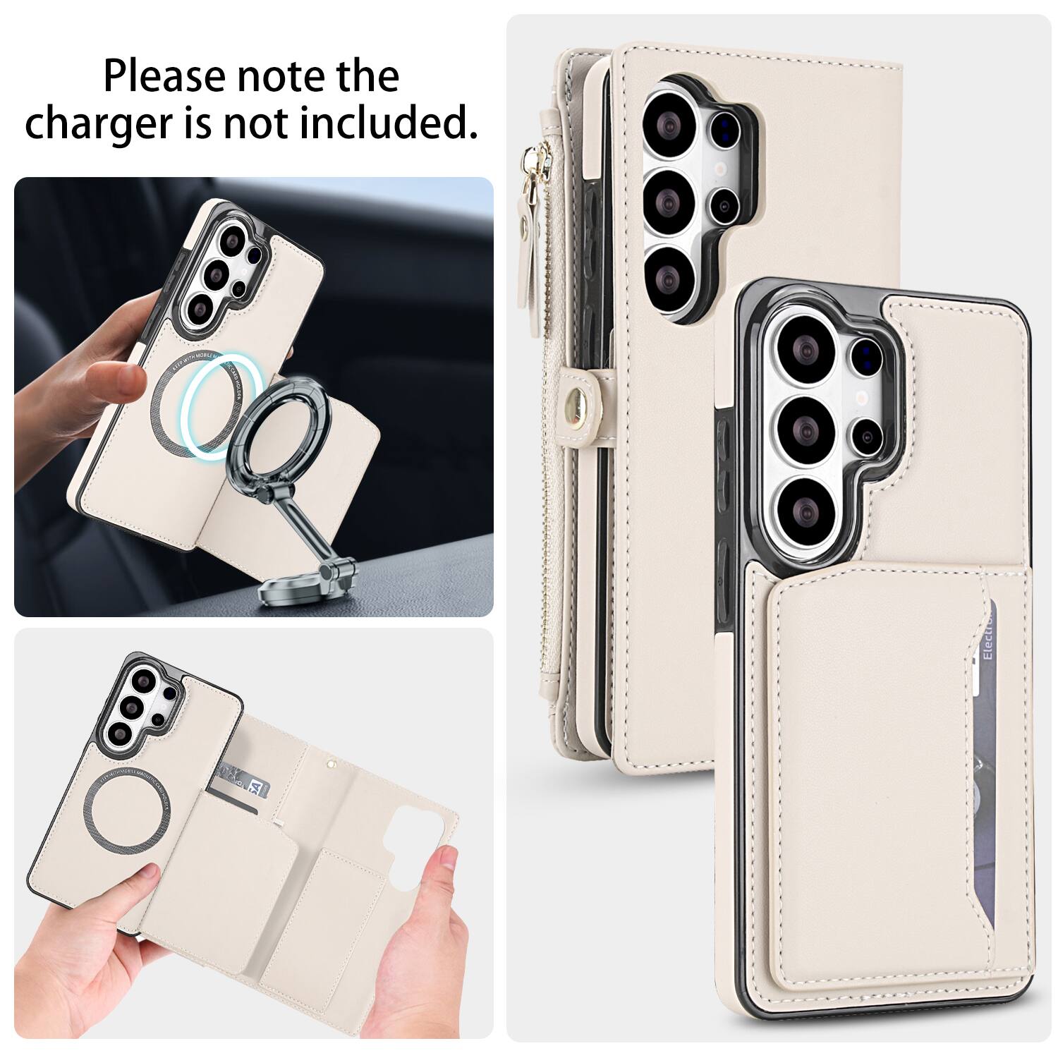 Please note the charger is not included.
