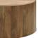 Alt View 12. Simpli Home - Millbury solid mango wood 36 inch wide round modern industrial drum coffee table in natural - Natural.