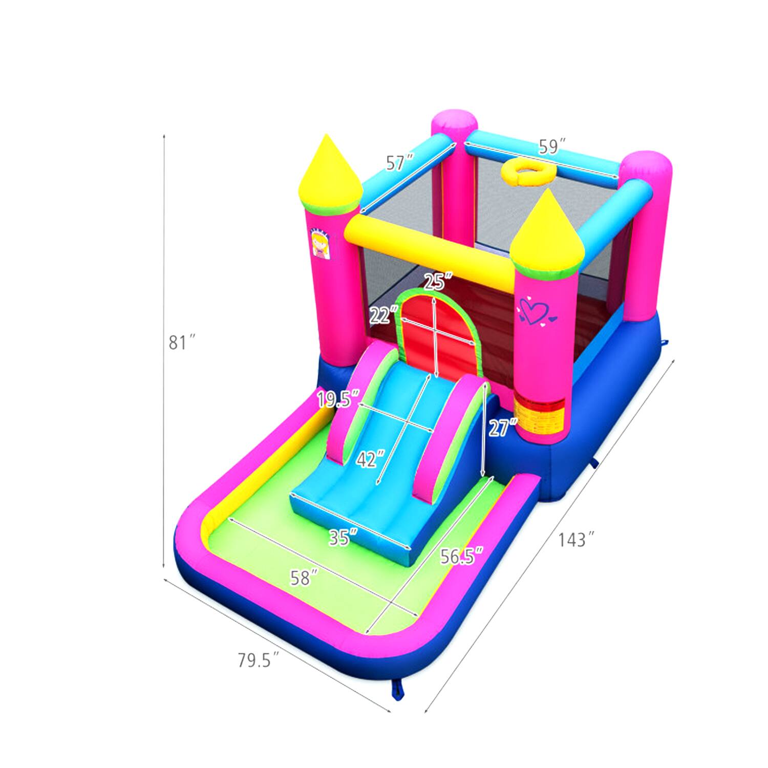 57" 59" 81" 22" 25" 19.5" 42" 27" 35" 58" 56.5" 143" 79.5"