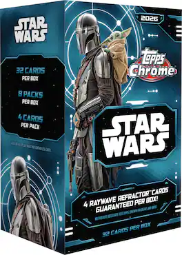 2026 Topps Chrome Star Wars Value Box
