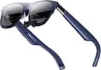 Front. XREAL - 1S AR Glasses w/X1 Chip, 52-Degree FOV 120Hz Display w/Sound by Bose for iPhone 17/16/15, Steam, ROG, Mac/PC/Android/iOS - Cobalt Blue.