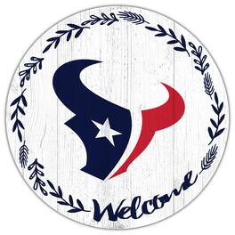 Fan Creations - 12" Welcome Circle Sign - Multicolor