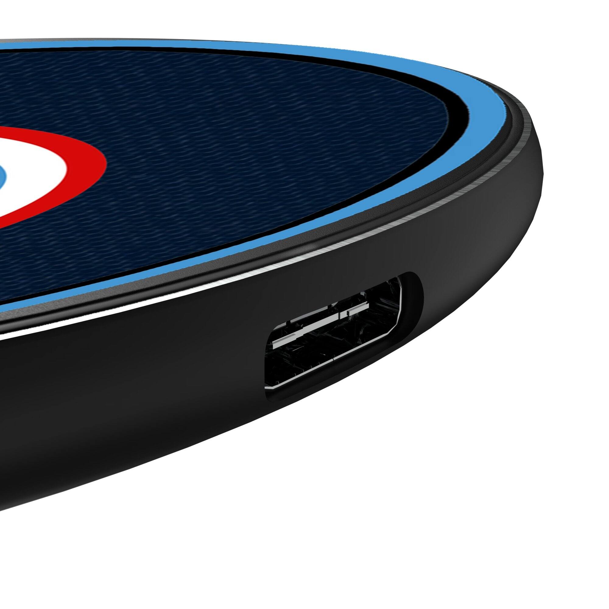 Alt View 2. Keyscaper - Tennessee Titans 15 Watt Wireless Induction Charger - Multicolor.
