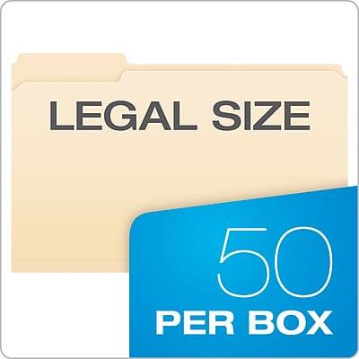 LEGAL SIZE  
50 PER BOX