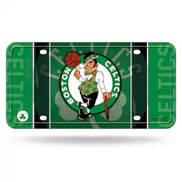 Rico Industries - Boston Lucky the Leprechaun - Metal License Plate - Multi