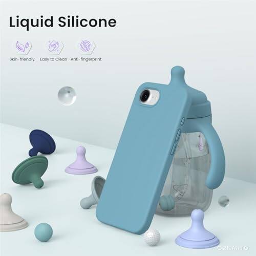 Liquid Silicone Skin-friendly Easy to Clean Anti-fingerprint ORNARTO