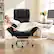 Front. Brick Attic - 500LBS Plus Ergonomic Office Chair with Footrest, Wide Cross Legged Executive Chair with Reversible Armrests, 120°Tilt - Black.