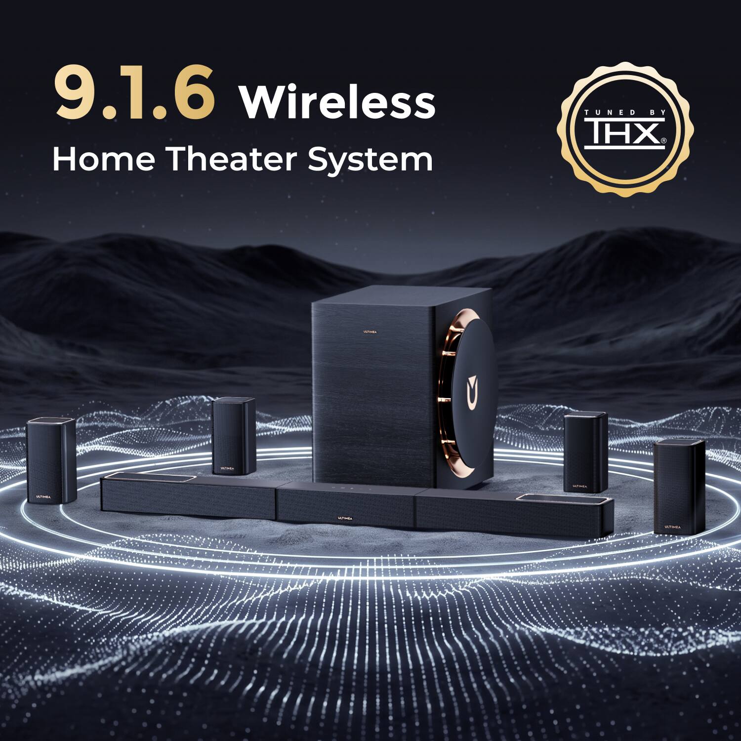 9.1.6 Wireless Home Theater System  
TUNED BY THX