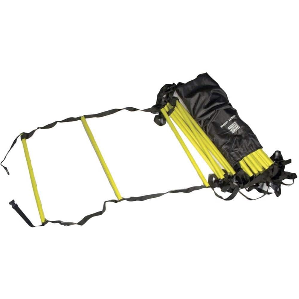 Power Systems - Agility Ladder – 15ft Speed Ladder for Training, Footwork, Drills & Coordination - Black
