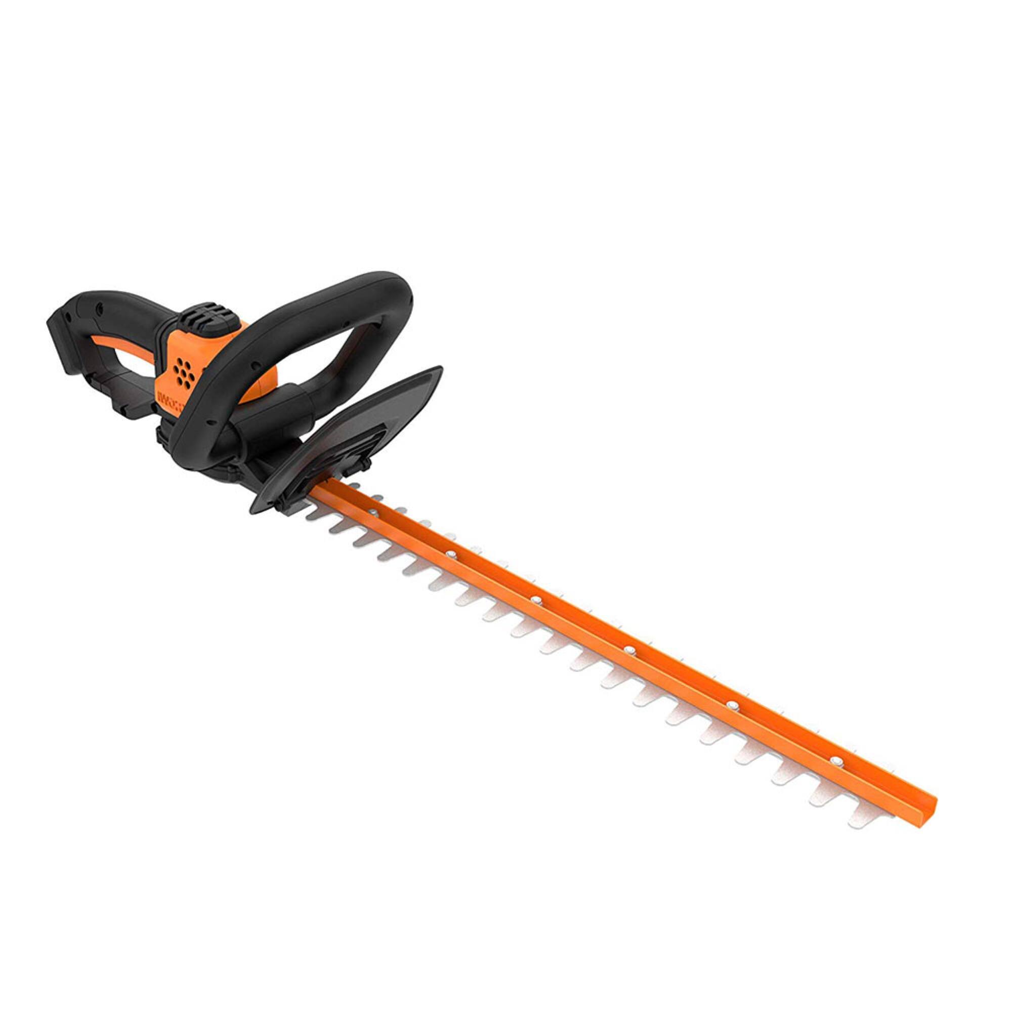 Alt View 11. WORX - Worx WG261.9 20V Power Share 22" Cordless Hedge Trimmer - Tool Only - Orange.
