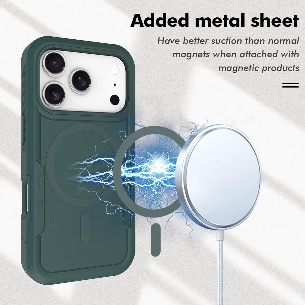 Added metal sheet  
Have better suction than normal magnets when attached with magnetic products