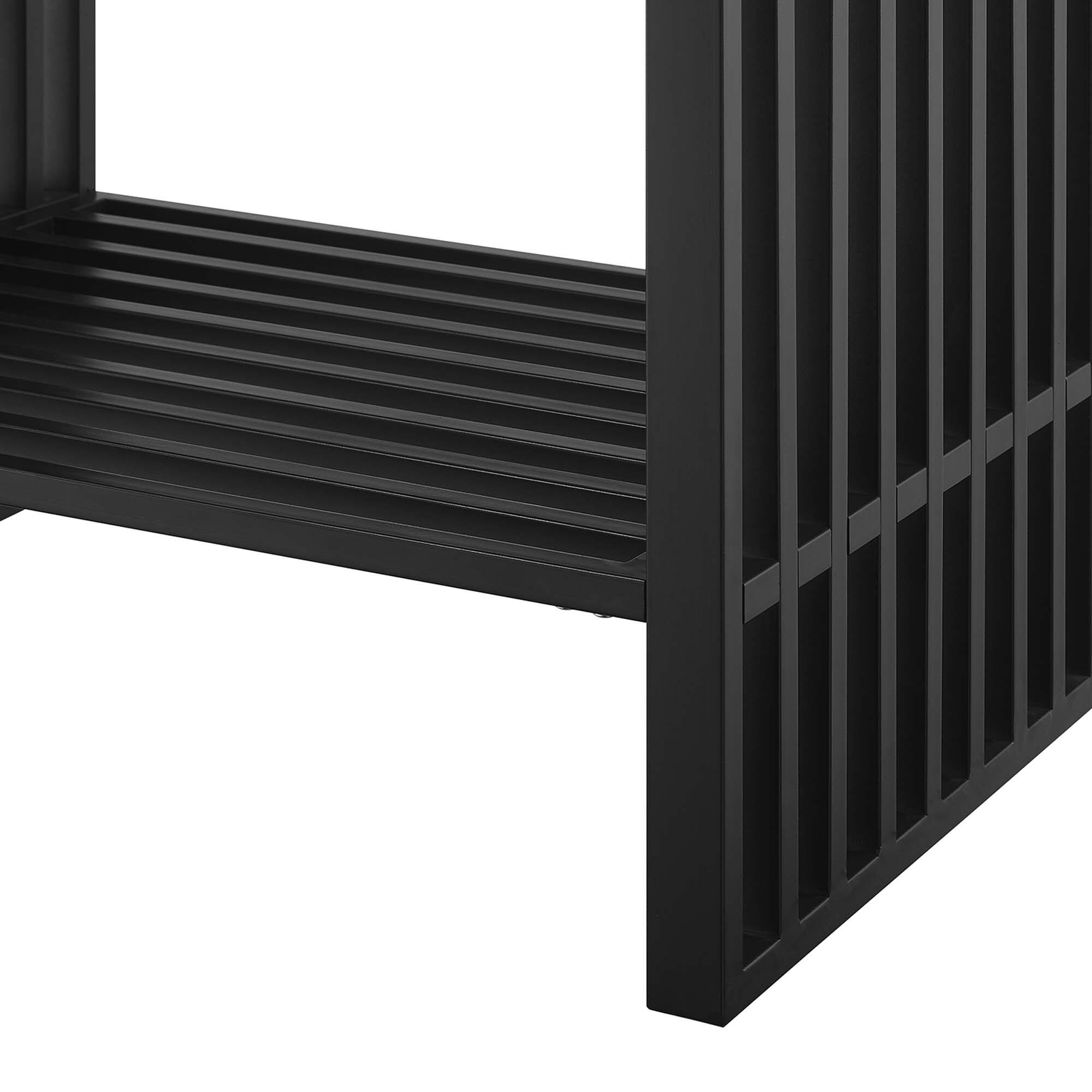 Alt View 5. Modway - Gridiron Bathroom Vanity Basin Included by Modway - White Black.