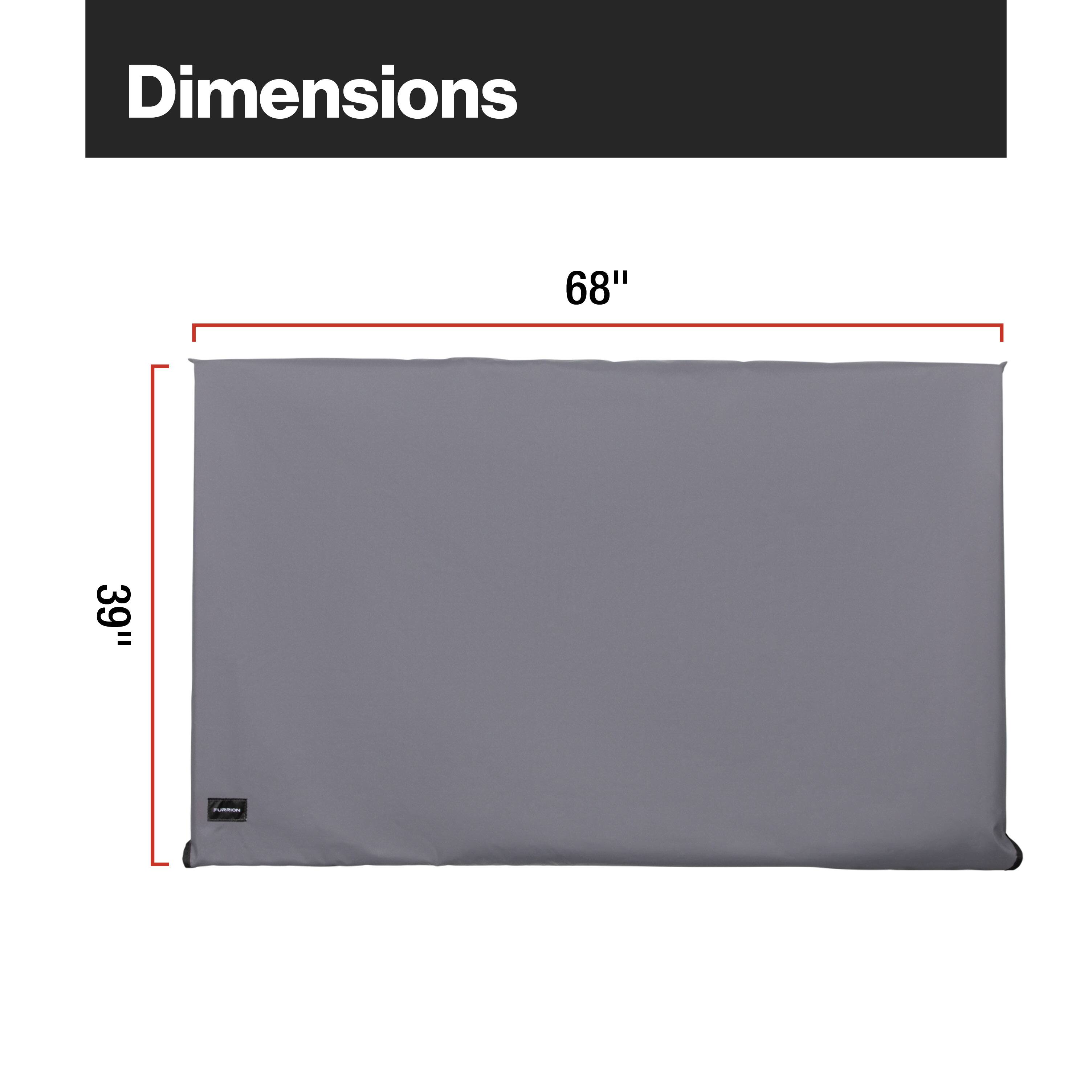 Dimensions: 68" x 39"