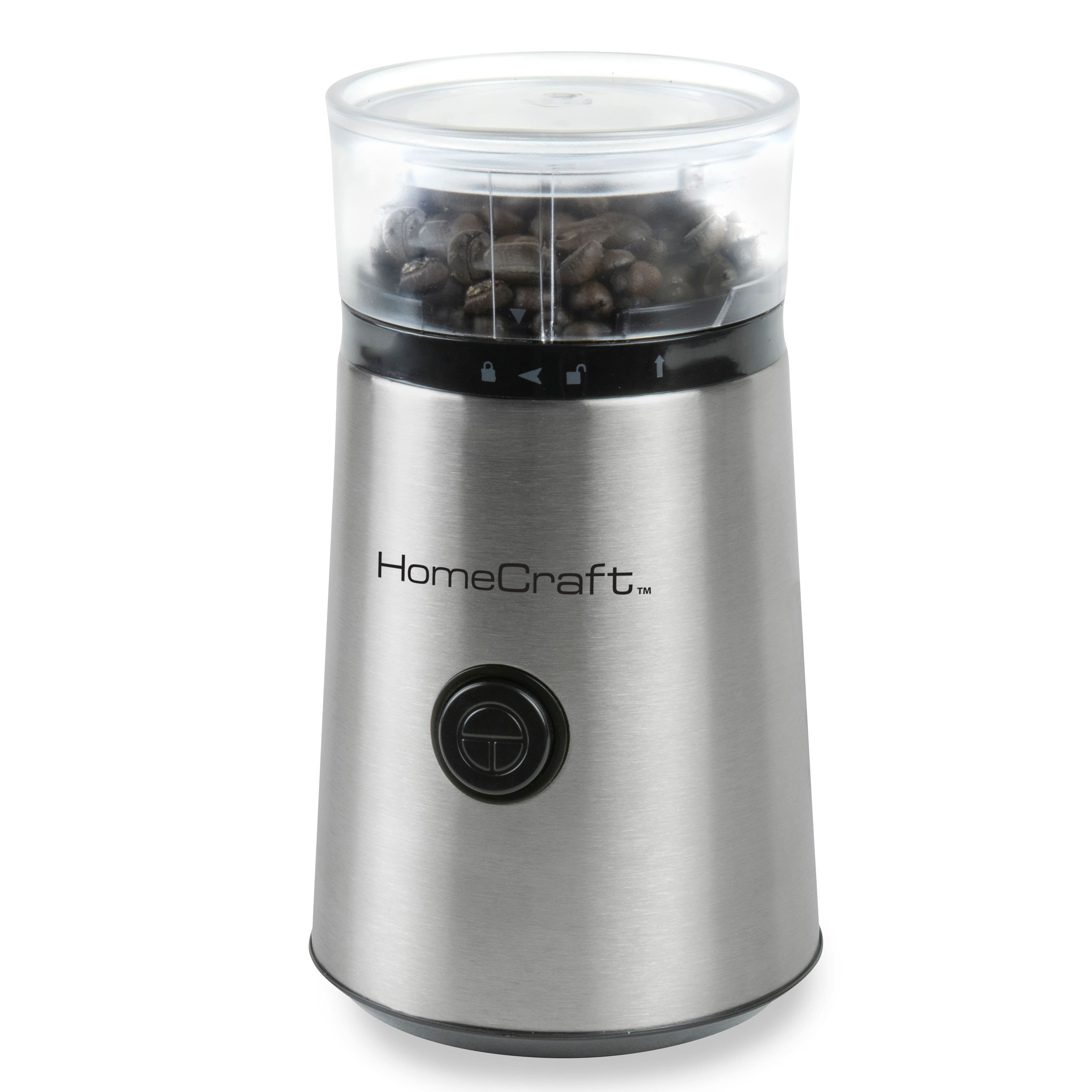 HomeCraft - Coffee Grinder - Stainless Steel