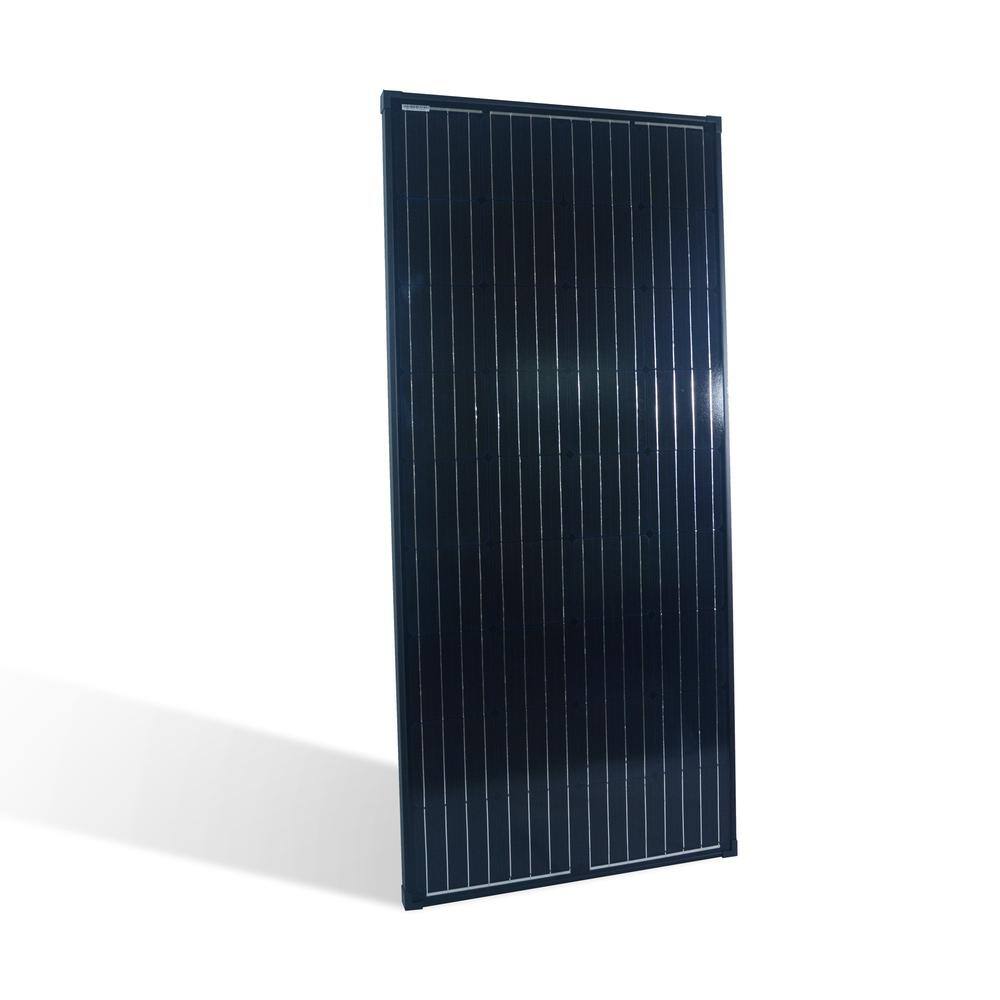 Alt View 4. Nature Power - 165 Watt Solar Monocrystaline Panel Kit with 2 x Panels.