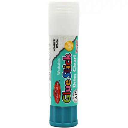 #94028 White 60 - Washable Stick Clear!
Glue Stick
Dries Clear
Washable
Creative Arts
ACMI AP
Non-Toxic