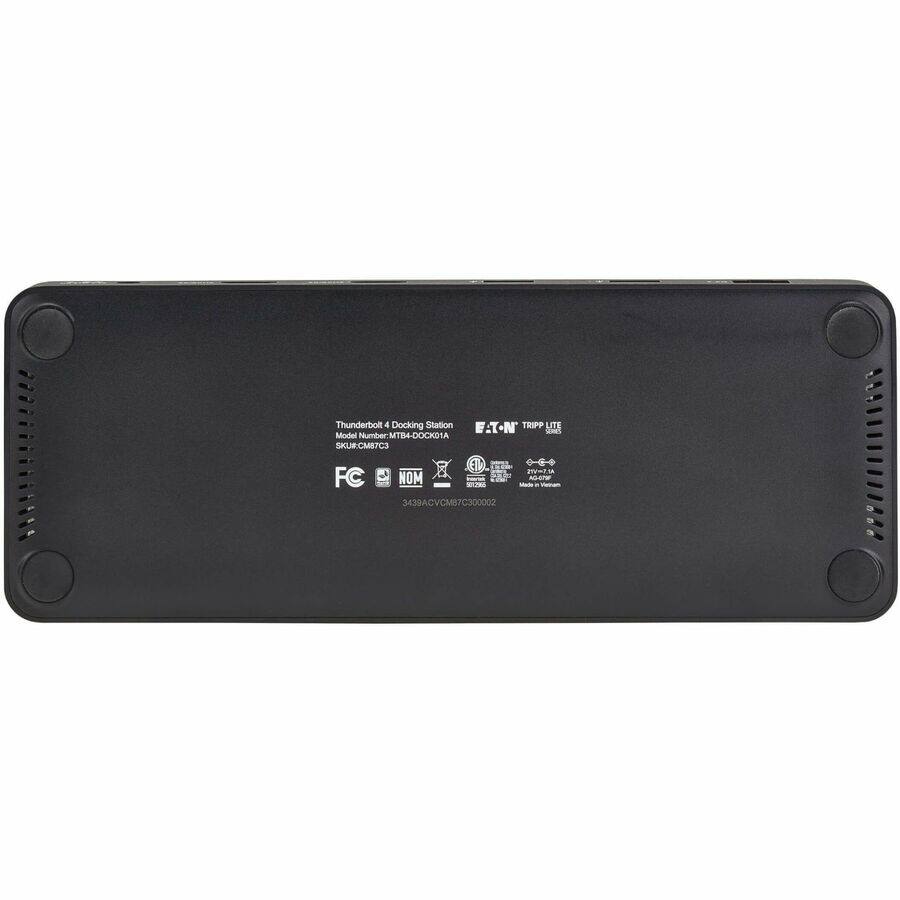 Thunderbolt 4 Docking Station  
E-T-N  
THPP LITE  
AmE  
Miodiel  
Number TB4-DOCKOSA  
SKU: CM787C3  
FC NOM  
3439ACVCM87C300002  

FAT-ON TRIPP LITE  
Made in Vietnam  
SKU: CM787C3  
3439ACVCM87C300002