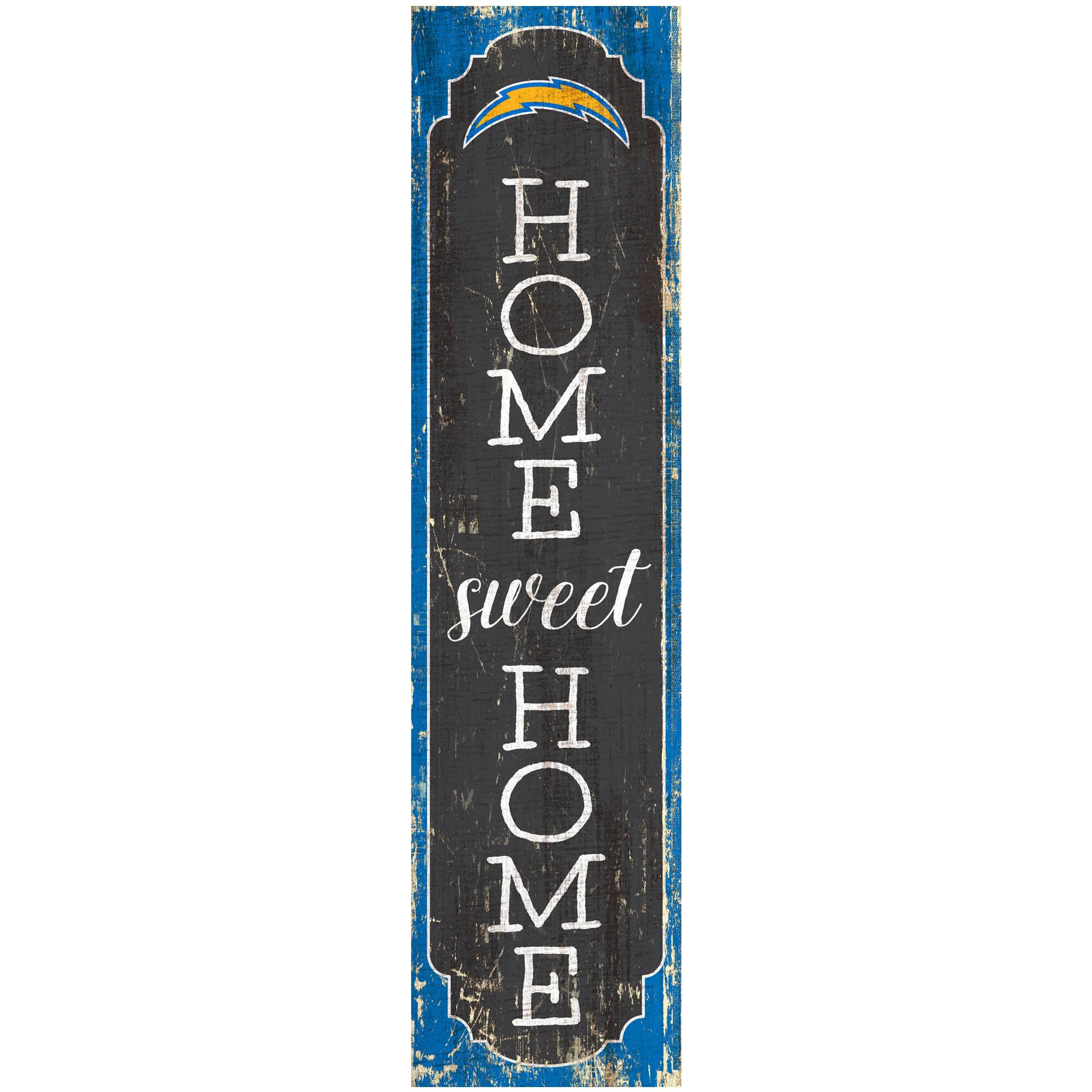 Los Angeles Chargers 24" Home Sweet Home Leaner Sign