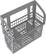 Alt View 24. Bosch - 800 Series 24" Top Control Smart Built-In Stainless Steel Tub Dishwasher with 3rd Rack, 42 dBA - White.