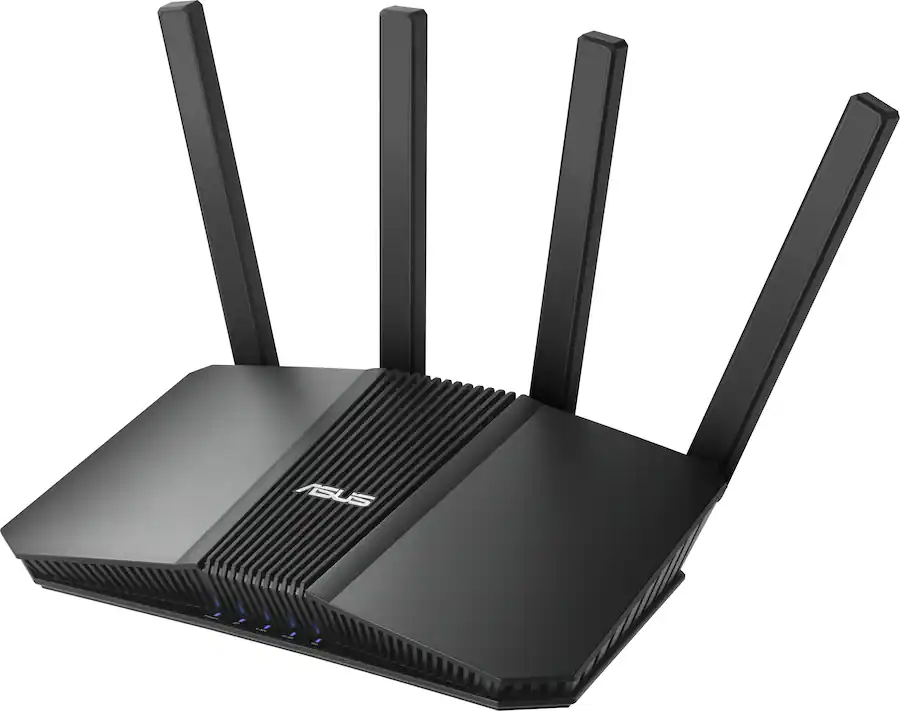 1 Unit Router Asus ASUS RT BE82U BE6500 Dual Band Wi Fi 7 Router Black RT-BE82U - Best Buy