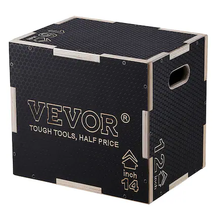 The text on the image is: "VEVOR TOUGH TOOLS, HALF PRICE 14 inch 12 inch".