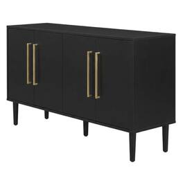 Crosley Furniture - Everett Sideboard - Matte Black