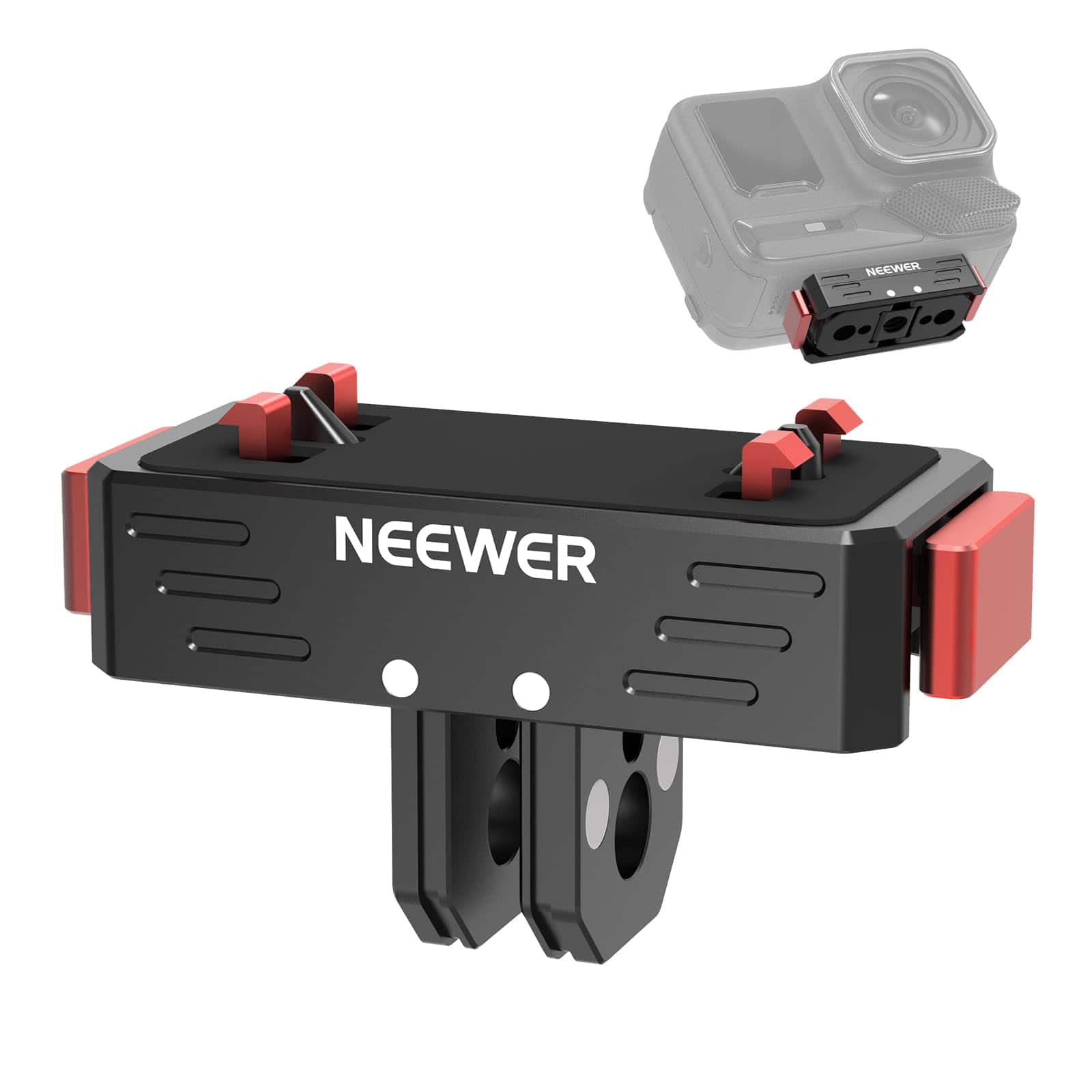 Neewer - Quick Release Magnetic Mount for Insta360 Ace Pro/Ace Pro 2, 2-Prong, GP-87