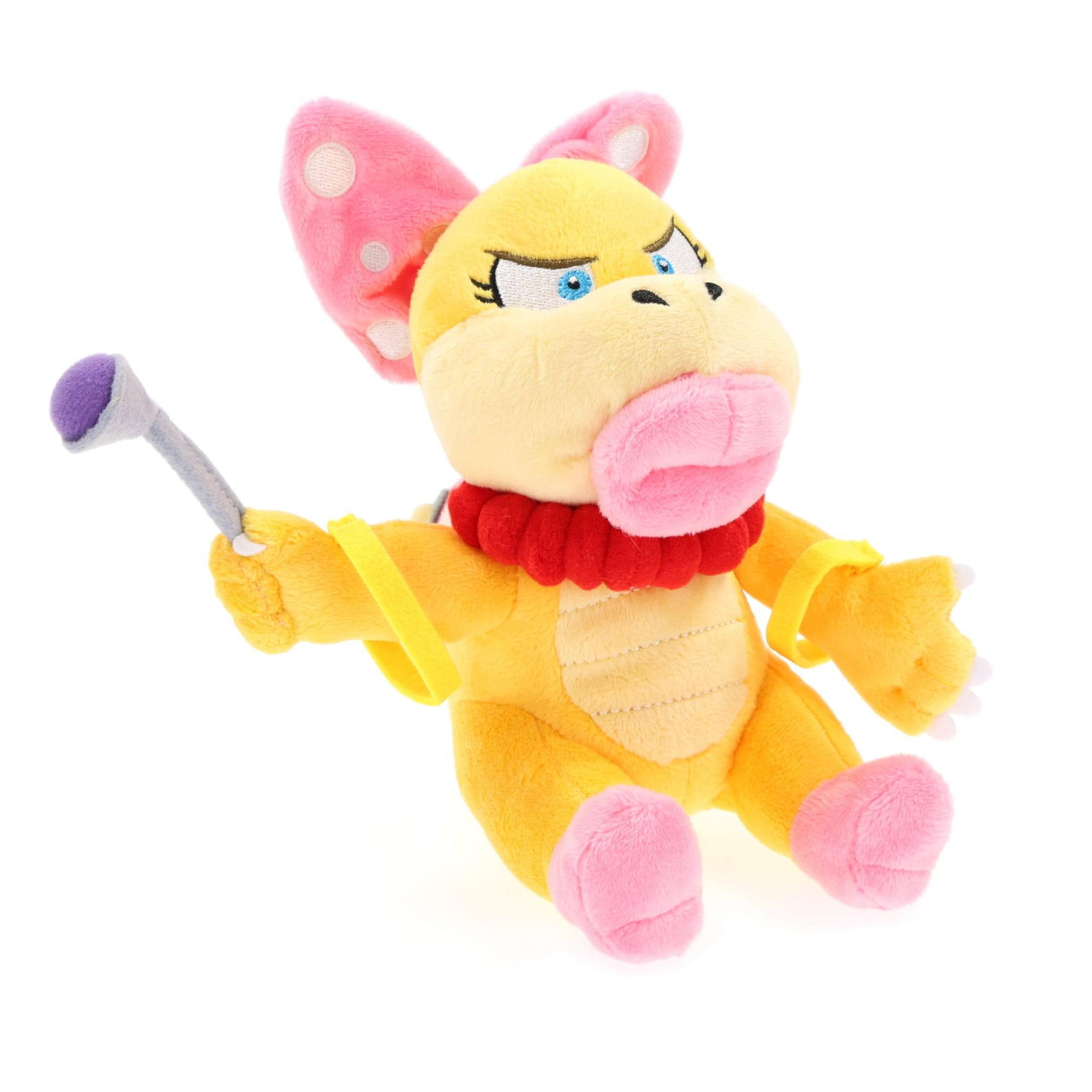 Alt View 1. Little Buddy - Super Mario Bros. Wendy Koopa Plush - Red.