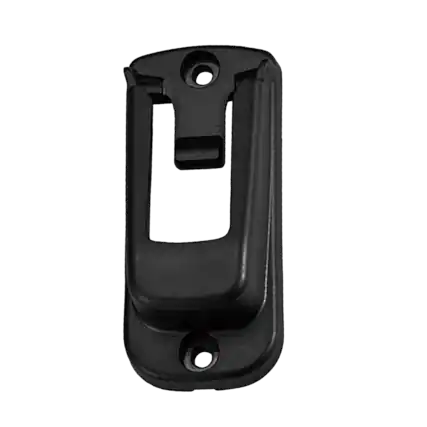 Front. Standard Horizon - Standard Horizon SCH-11 Durable Handheld VHF Hangar Bracket, Black Color - SCH-11.