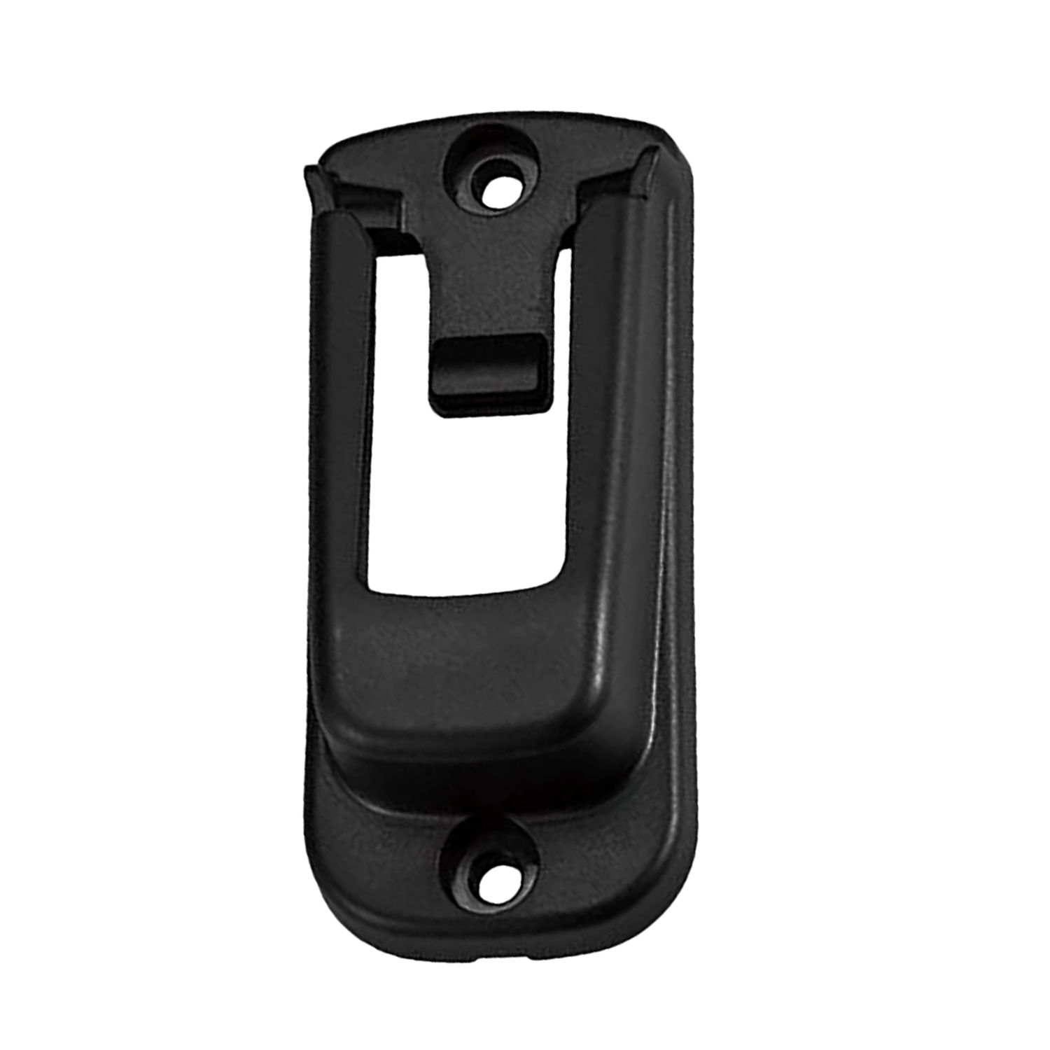 Front. Standard Horizon - Standard Horizon SCH-11 Durable Handheld VHF Hangar Bracket, Black Color - SCH-11.