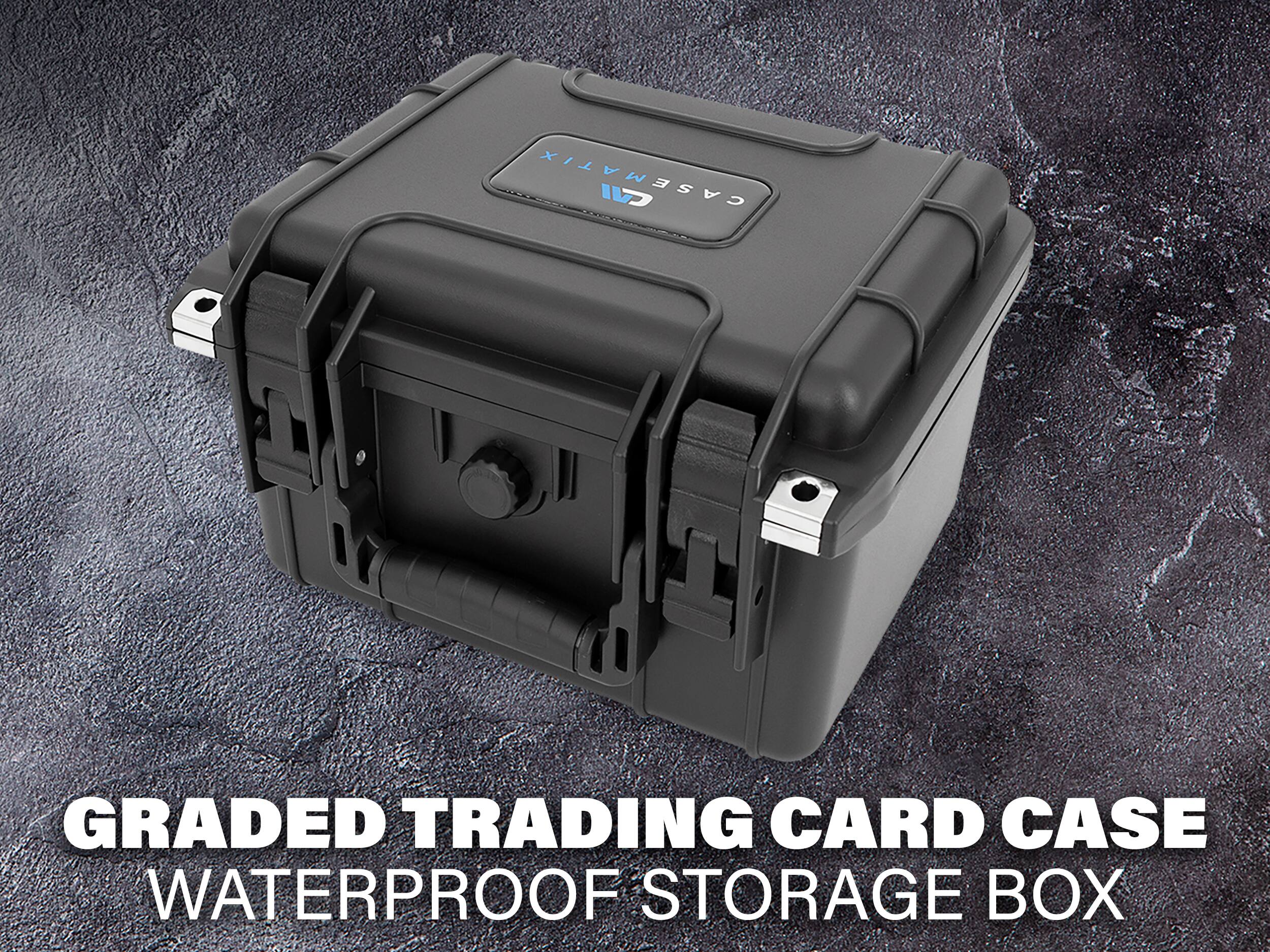 CASEMATIX  
GRADED TRADING CARD CASE  
WATERPROOF STORAGE BOX