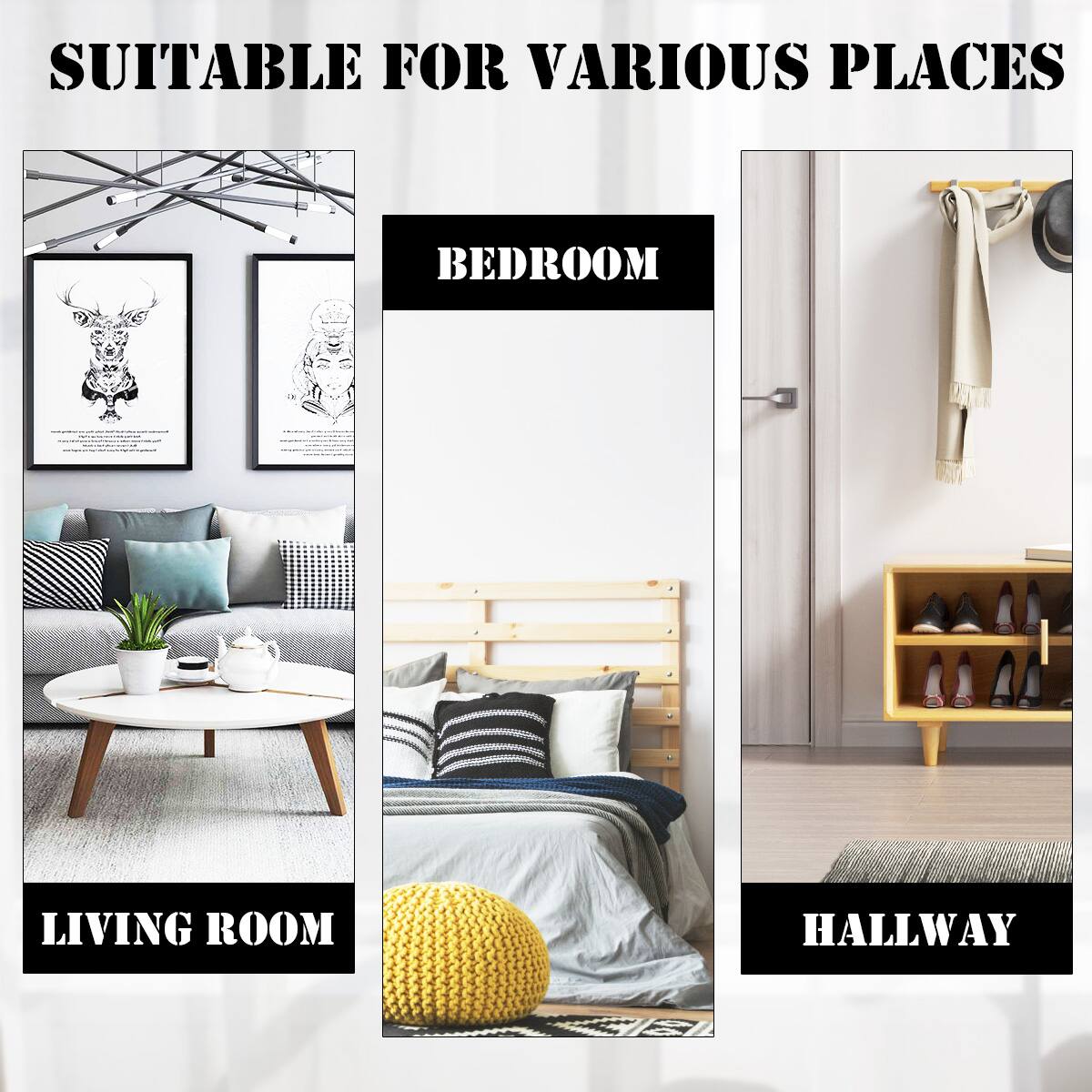 SUITABLE FOR VARIOUS PLACES BEDROOM LIVING ROOM HALLWAY