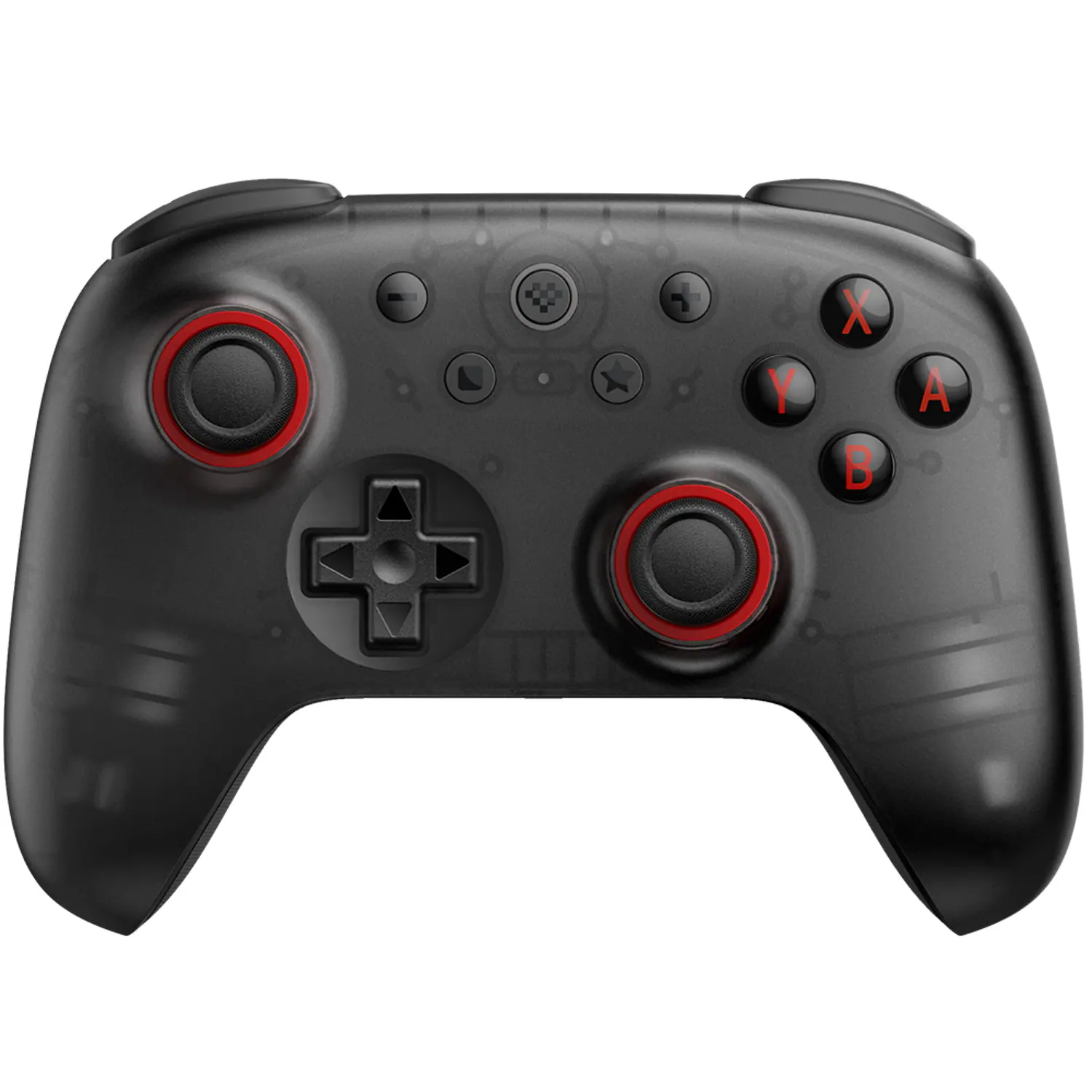 8BitDo - Ultimate 2C Bluetooth Wireless Gaming Controller for Nintendo Switch, Nintendo Switch 2 - Transparent Black