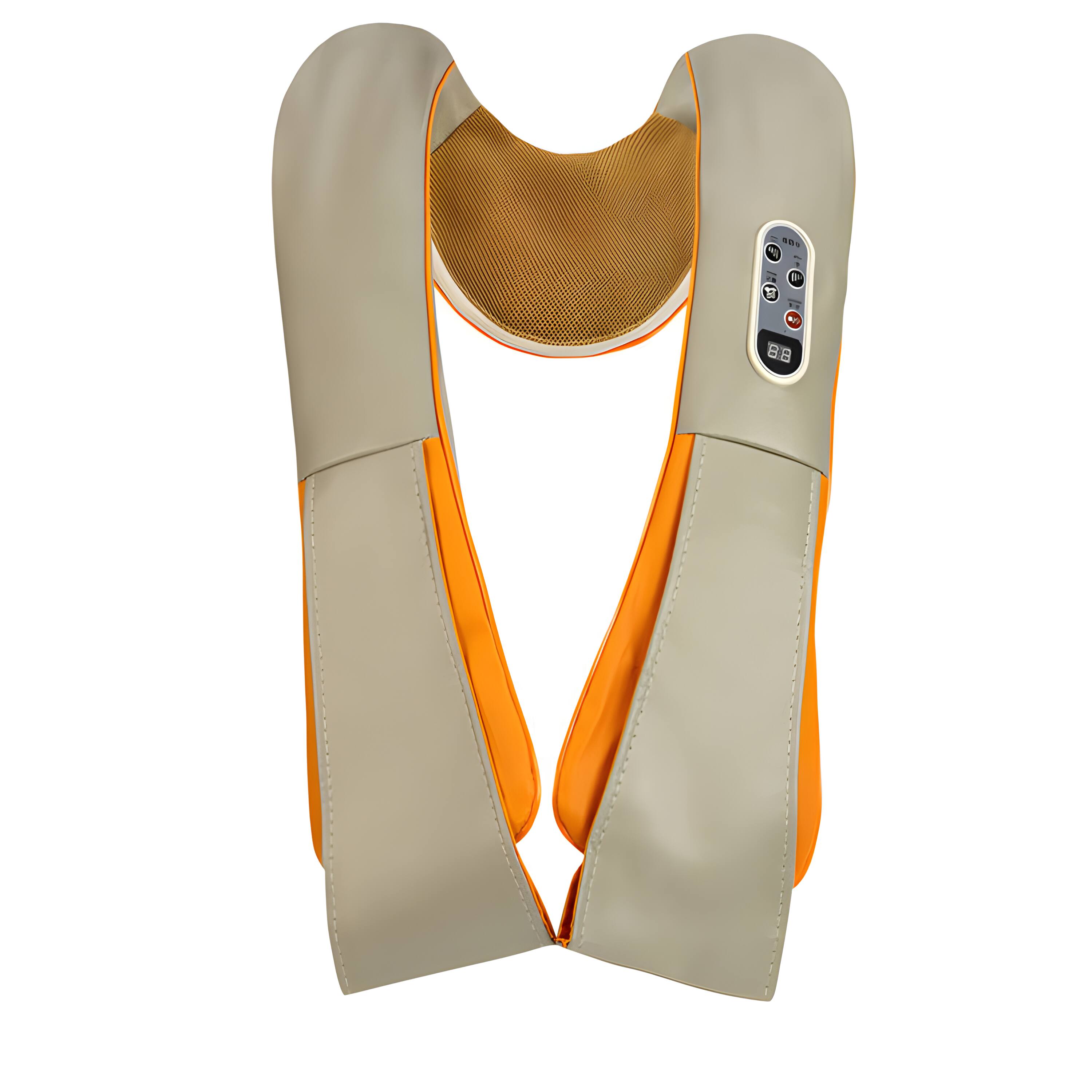 Front. Cluzine - Shoulder & Neck Massager with Heat, 99 Modes & 20 Intensity Levels, Hands-Free Percussion Massage.
