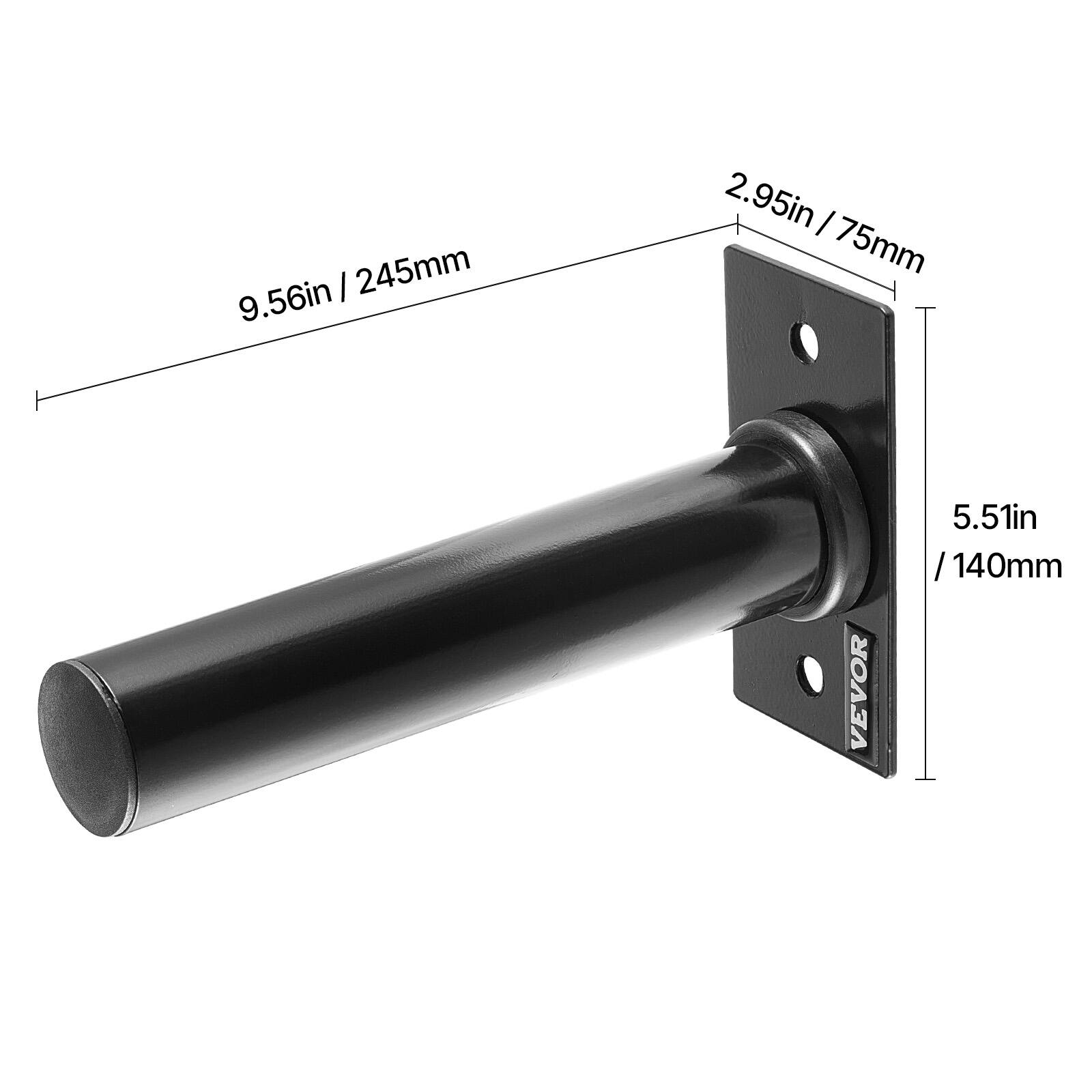 - 9.56in / 245mm
- 2.95in / 75mm
- 5.51in / 140mm