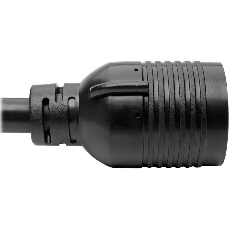 Alt View 6. Tripp Lite - Tripp Lite by Eaton Power Extension Cord NEMA L6-30P to NEMA L6-30R - Heavy-Duty 30A 250V 10 AWG 14 ft. (4.27 m) Black - Black.
