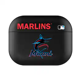 Keyscaper - Miami Marlins AirPods Pro 3rd Generation Case Cover - No Size - Black