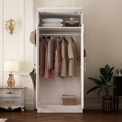 FUFU & GAGA FUFU&GAGA Wardrobe: Elegant Storage for Classic
