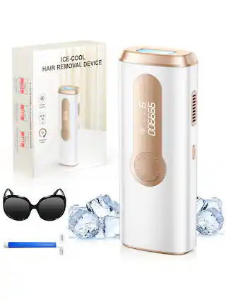 ICE-COOL HAIR REMOVAL DEVICE
- Use 2 weeks as complete treatment.
- Cooling Function
- HR SC RA 3-IN-1
- 9 Intensity Levels
- AUTO
PPIIO 35-1 1-4 9 1
AUTO SC 006666 0