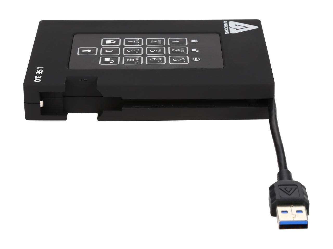 USB 3.0

PQRS 8 TUV 6 VXYZ 4 GHI 5 KL 9 INO 2 BC 3 DEF A

APRICORN